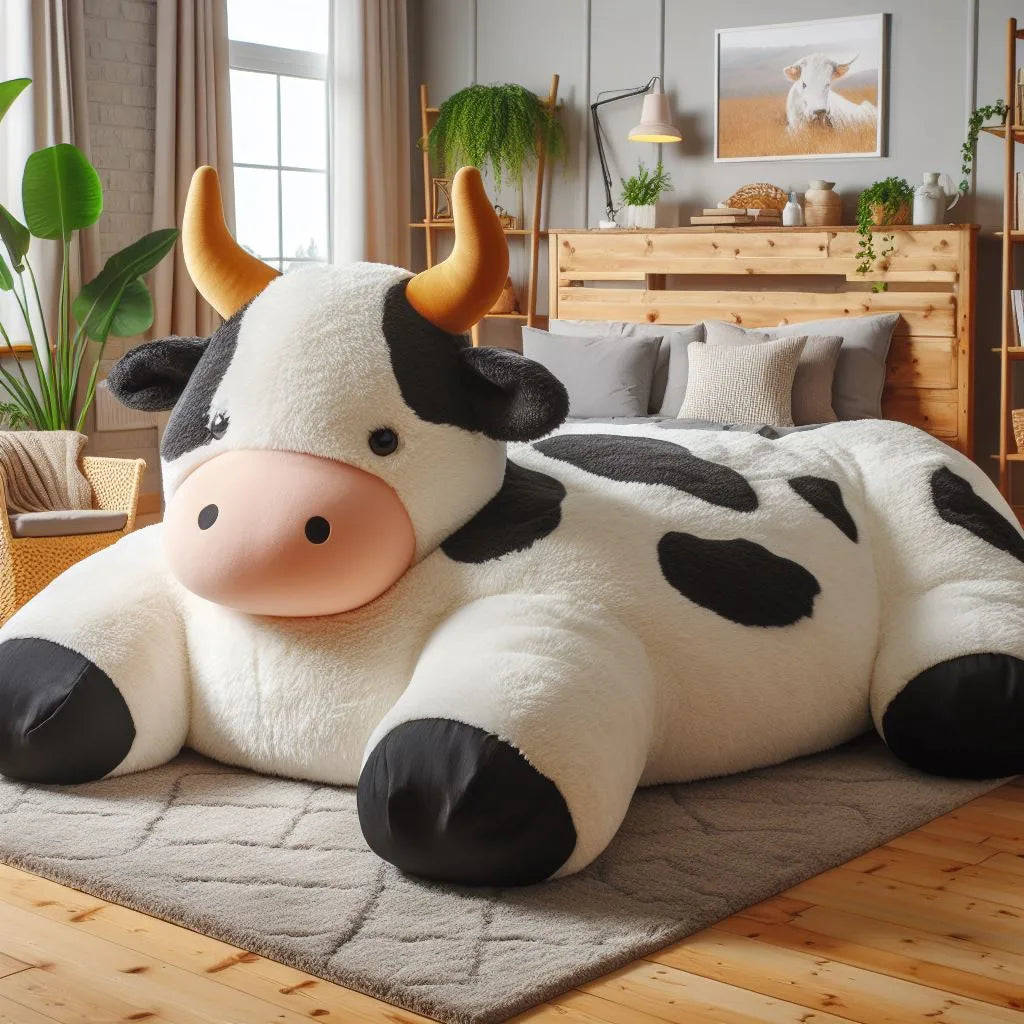 Cow-Shaped Sofa: Embrace Whimsy in Your Living Space