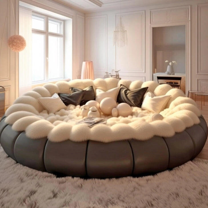 Giant Circular Movie Sofas