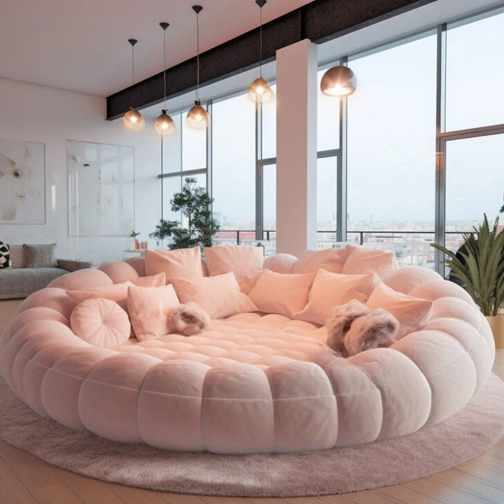 Giant Circular Movie Sofas