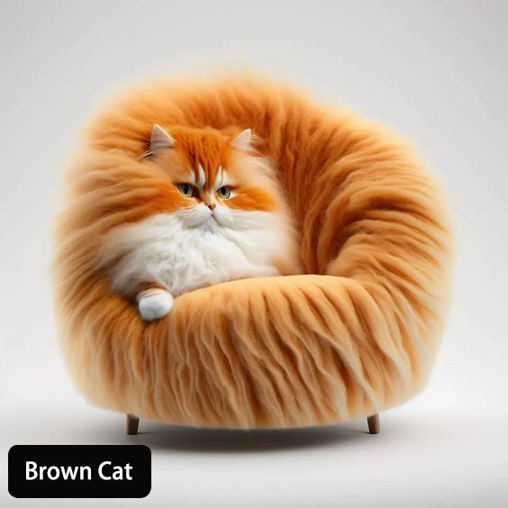 Merry Christmas!💝QVC-🔥Clearance Sale🐱Art design Cat Chair-1008