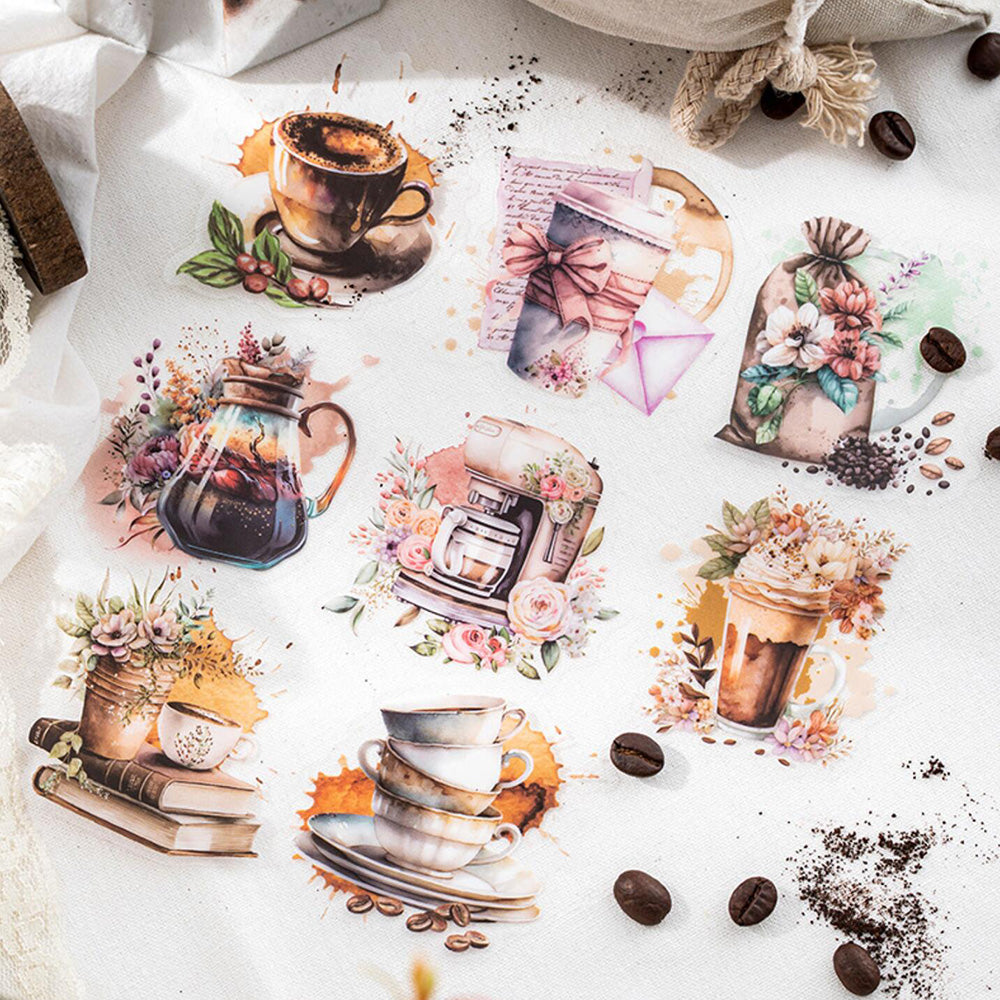 Coffee Theme Stickers