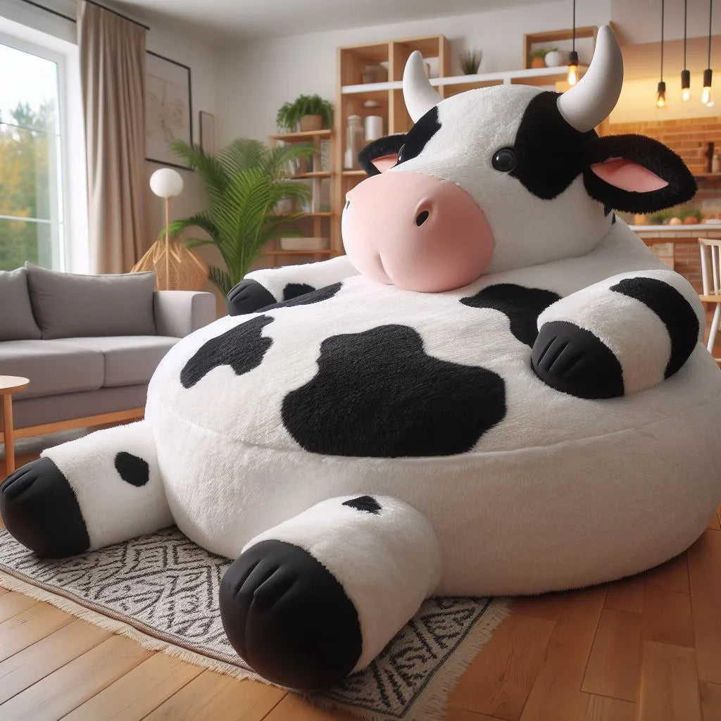 Cow-Shaped Sofa: Embrace Whimsy in Your Living Space