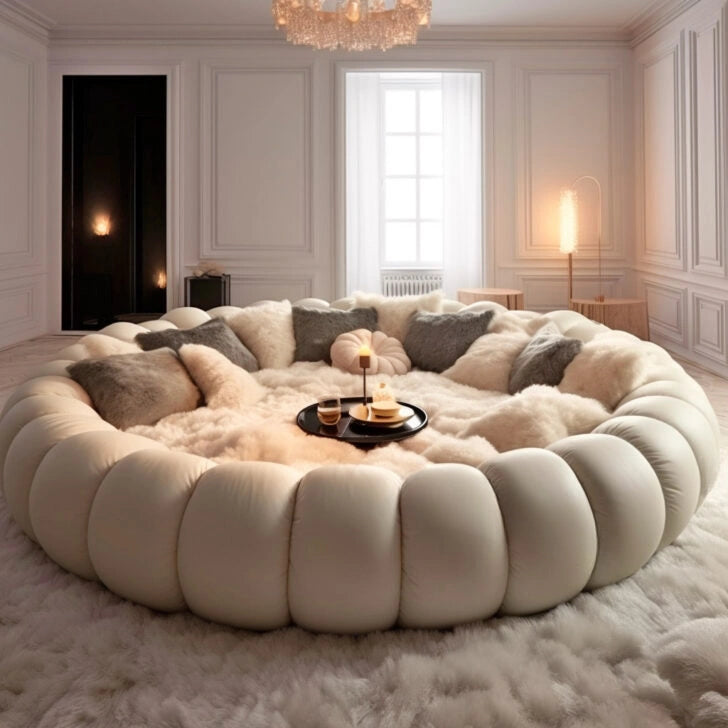 Giant Circular Movie Sofas