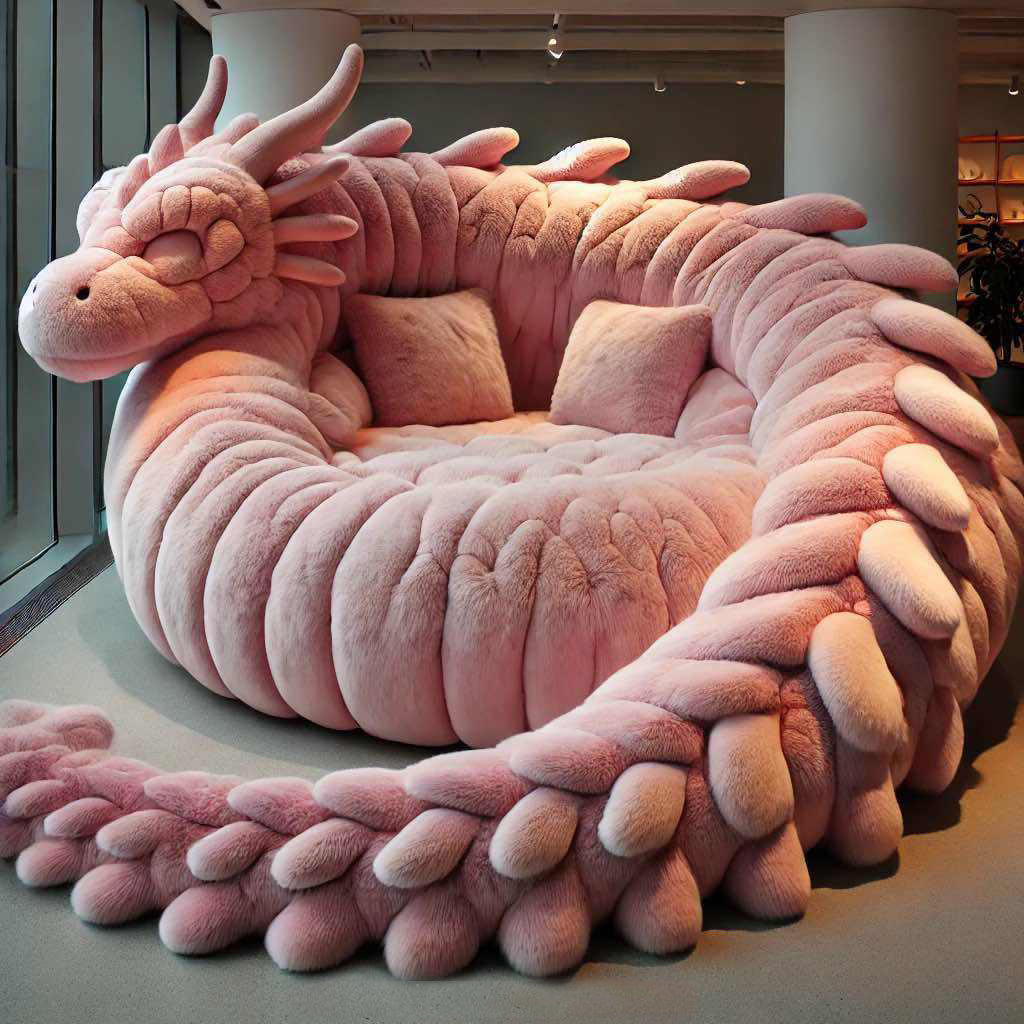 Giant Dragon Loungers: Unleash Mythical Comfort in Your Home