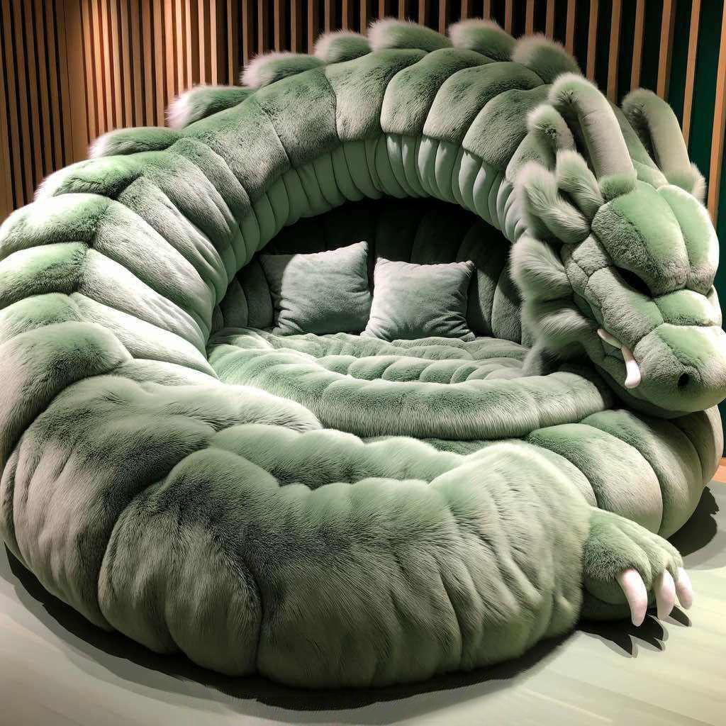 Giant Dragon Loungers: Unleash Mythical Comfort in Your Home