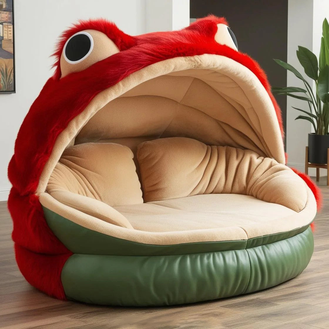 Giant Frog Loungers: Jump into Cozy, Nature-Inspired Seating