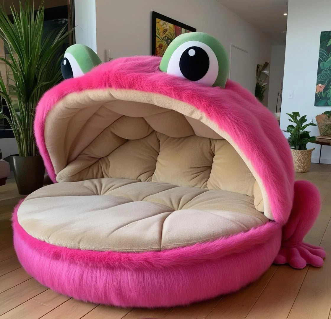 Giant Frog Loungers: Jump into Cozy, Nature-Inspired Seating