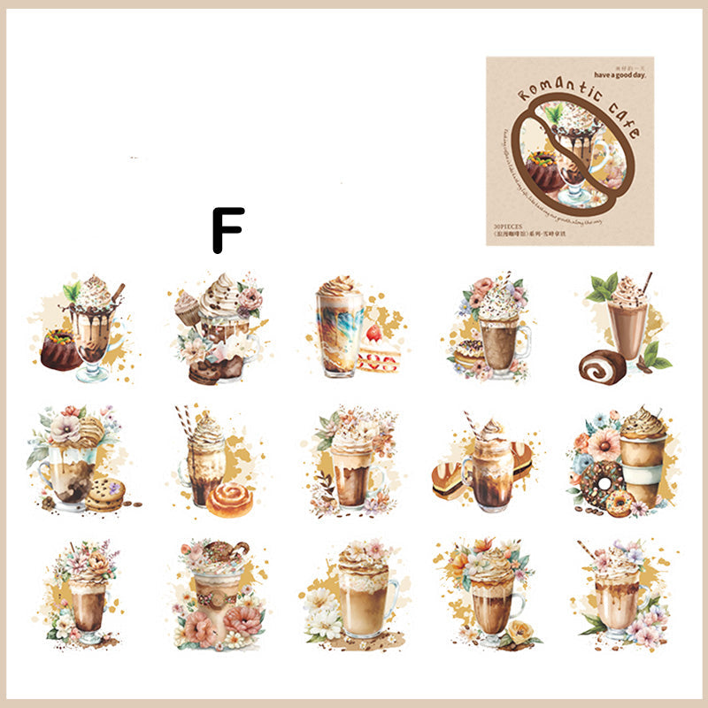 Coffee Theme Stickers