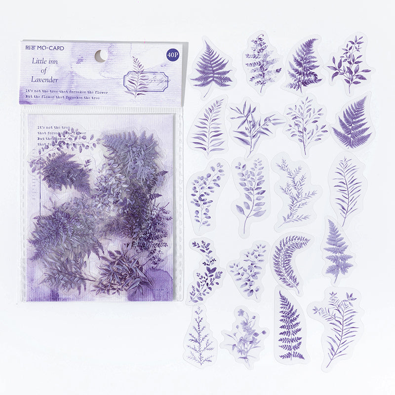 Flower and Plant Stickers 40PCS